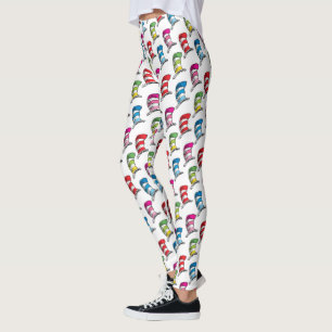 Kattenhoed Kleurrijk Hoed Patroon Leggings