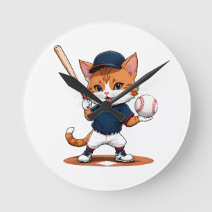 Kattenhonkbalspeler Ronde Klok