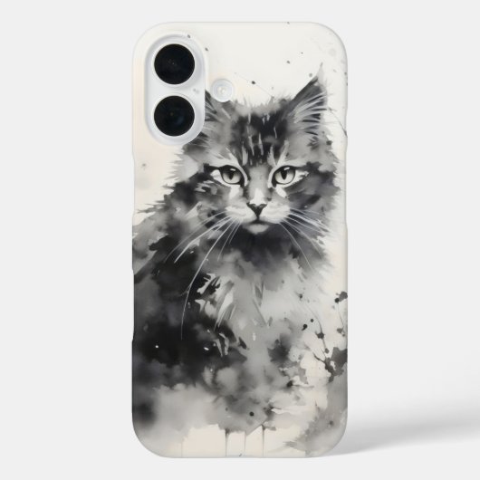 Katteninkt Schilderij Case-Mate iPhone Case (Achterkant)