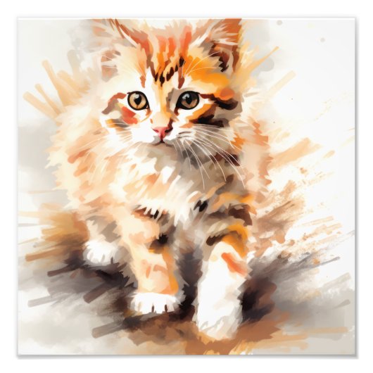 Kattenkamer & Kinderkamers Print Foto Afdruk (Voorkant)