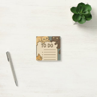 Kattenkat Notitieblok Takenlijst Post-it® Notes