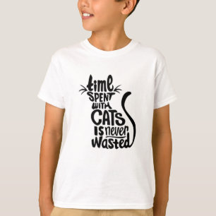Kattenkatten dierlijk kattenkat op de keuken t-shirt
