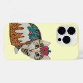 kattenkeukentafeltje om te eten voor kerstmis Case-Mate iPhone case (Achterkant (horizontaal))