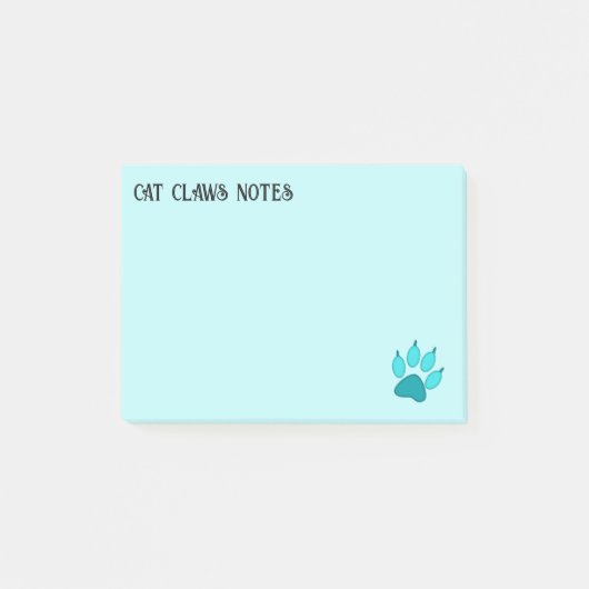 kattenklauwen post-it® notes (Voorkant)