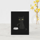 Kattenknecht Grappig bont Moeder Vader Huisdier Ma Kaart (Gele Bloem)