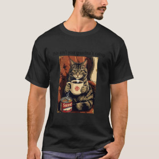 Kattenkoffie en Sardines Dit is niet je oma's  T-shirt
