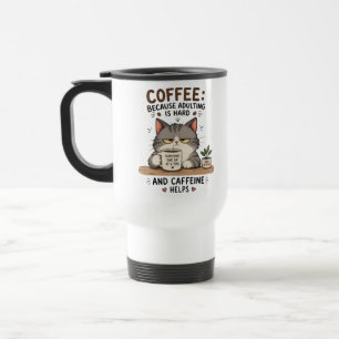 Kattenkoffie reisbeker