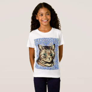 Kattenkop tekening door Louis Wain T-shirt