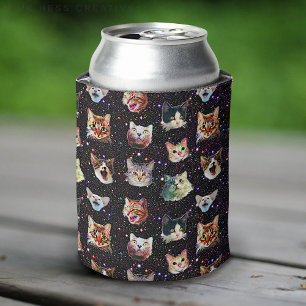 Kattenkoppen in het Buitenruimte Funny Galaxy Patt Blikjeskoeler