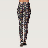 Kattenkoppen in het Buitenruimte Funny Galaxy Patt Leggings (Achterkant)