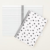 Kattenkrabbel Wit Notitieboek (Binnen)