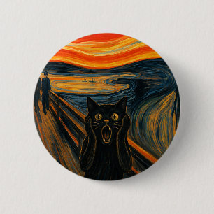 Kattenkreet Ronde Button 5,7 Cm