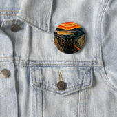 Kattenkreet Ronde Button 5,7 Cm (In situ)