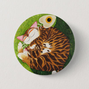 kattenkunst - Perfect Harmony Ronde Button 5,7 Cm