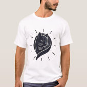 Kattenkunst: schoonheid in de kunst t-shirt (Voorkant)