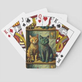 Kattenkunst speelkaarten