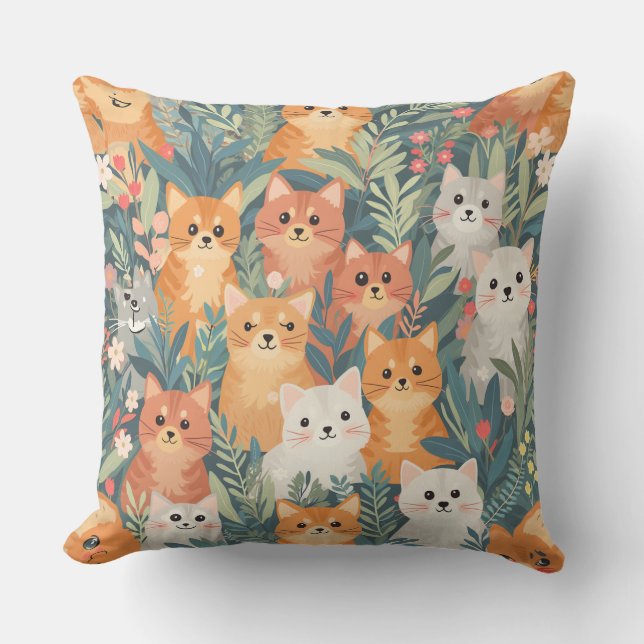 kattenkussen kussen (Voorkant)