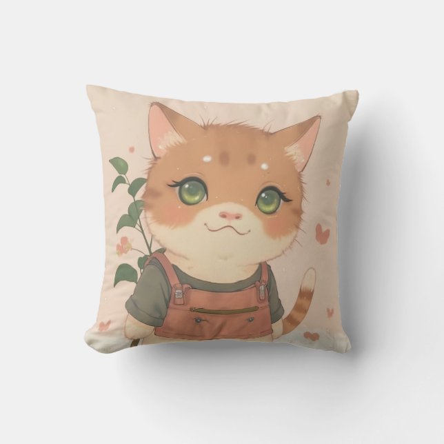 kattenkussen kussen (Voorkant)