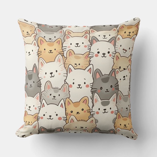 Kattenkussen Kussen (Voorkant)