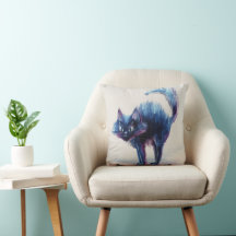 Kattenkussen Midnight Cat