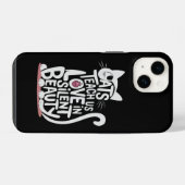 kattenkwaad iPhone hoesje (Achterkant horizontaal)