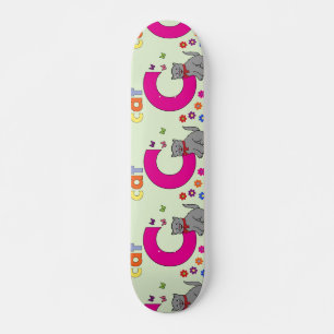Kattenletter C Skateboard