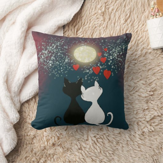 Kattenliefde Kussen (Deken)