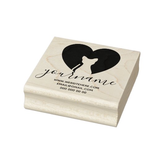 Kattenliefde Rubberstempel (Stempel)