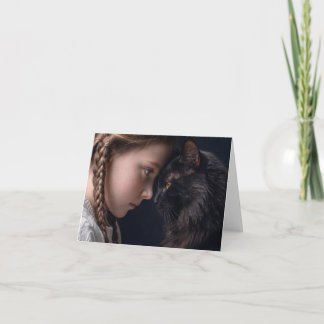 kattenliefhebber bedankkaart