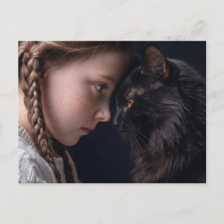 kattenliefhebber briefkaart