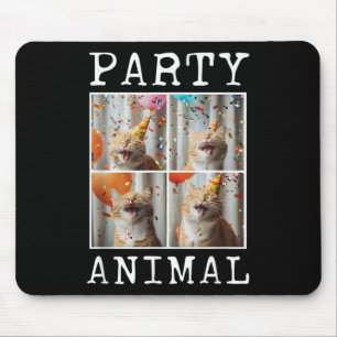 Kattenliefhebber Dierenthema Happy Cat Birthday Muismat