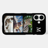 Kattenliefhebber Huisdier Fotogalerij Monogrammed Case-Mate iPhone Case (Achterkant (horizontaal))