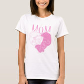 KATTENLIEFHEBBER | Kat Mam Roze T-shirt (Voorkant)