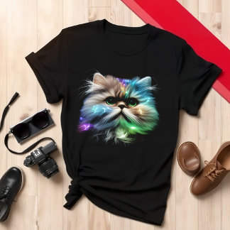 Kattenliefhebber Kleding Kleurrijke Kattenliefhebb T-shirt