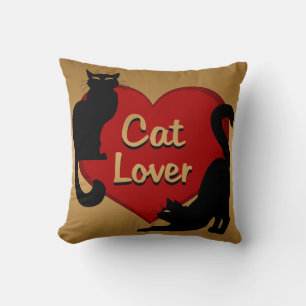 Kattenliefhebber Kussen Kattenliefhebber Cadeaus K