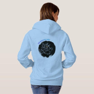 Kattenliefhebber ontwerp hoodie