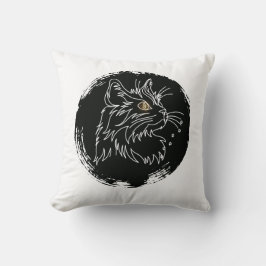 Kattenliefhebber ontwerp kussen