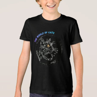 Kattenliefhebber ontwerp Tri-Blend shirt