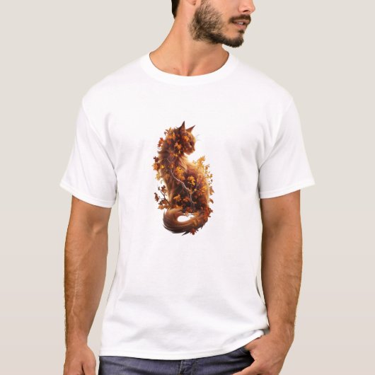 Kattenliefhebber T shirt (Voorkant)
