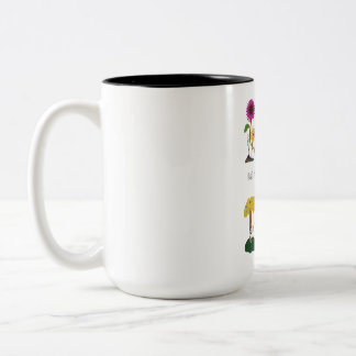 Kattenliefhebber Tweekleurige Koffiemok