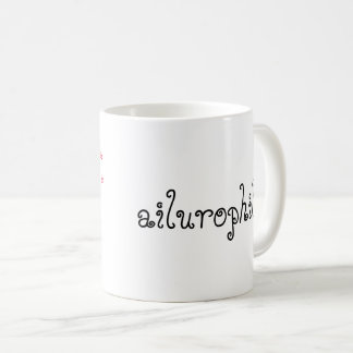 Kattenliefhebbers: ailurophiles koffiemok