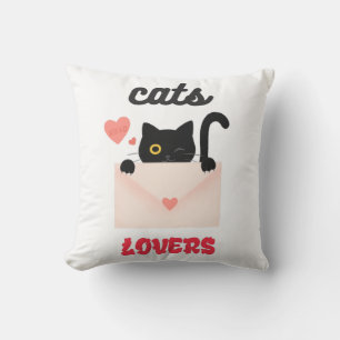 kattenliefhebbers kussen