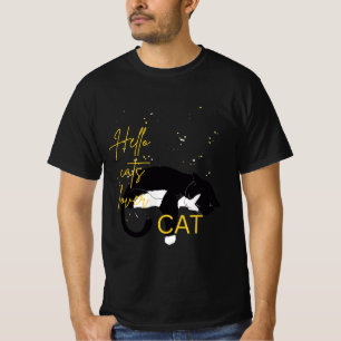 Kattenliefhebbers t-shirt