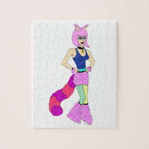 kattenmeisje legpuzzel