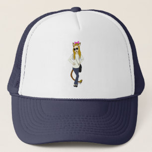 kattenmeisje trucker pet