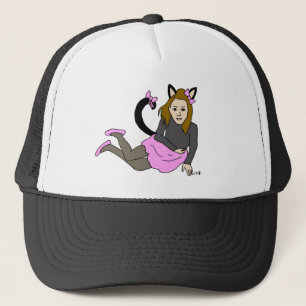 kattenmeisje trucker pet