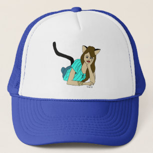 kattenmeisje trucker pet
