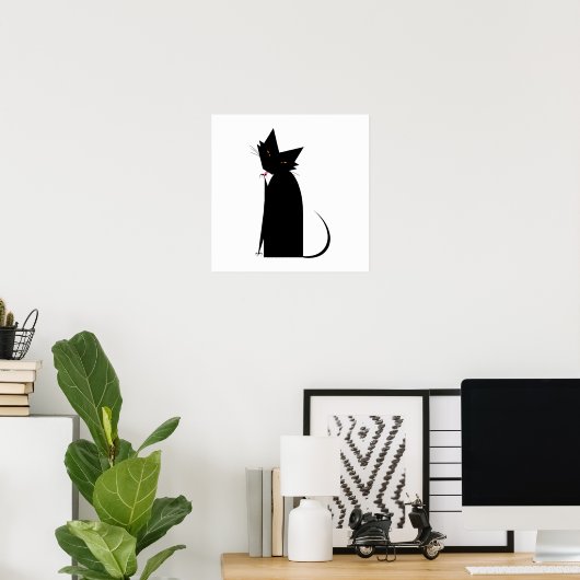 Kattenmest Poster (Thuiskantoor)
