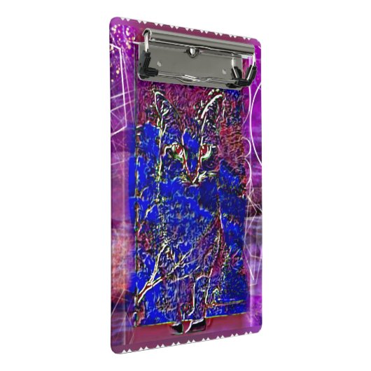 Kattenmodellen: Wanda 01 Mini Klembord (Schuin)