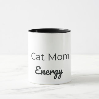 Kattenmoeder Energie Mok | Mooie Kattenliefhebber
